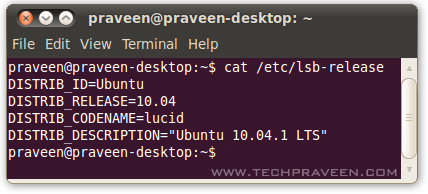 Check the Ubuntu version of a system How to check the Ubuntu version of a system? 
