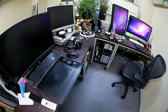 Office desktop setups
